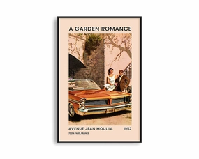 Poster Hub - Garden Romancemodern abstract painting decor