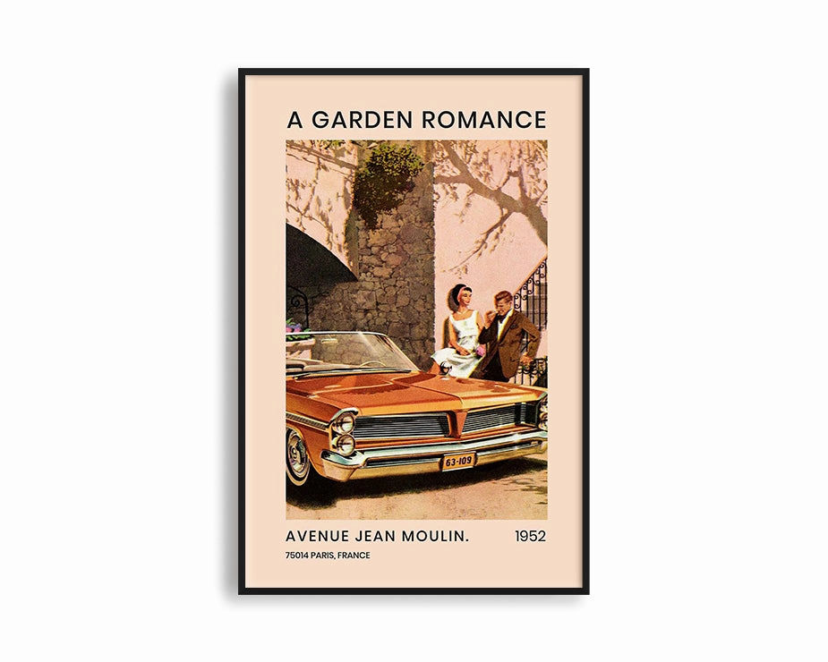 Poster Hub - Garden Romancemodern abstract painting decor
