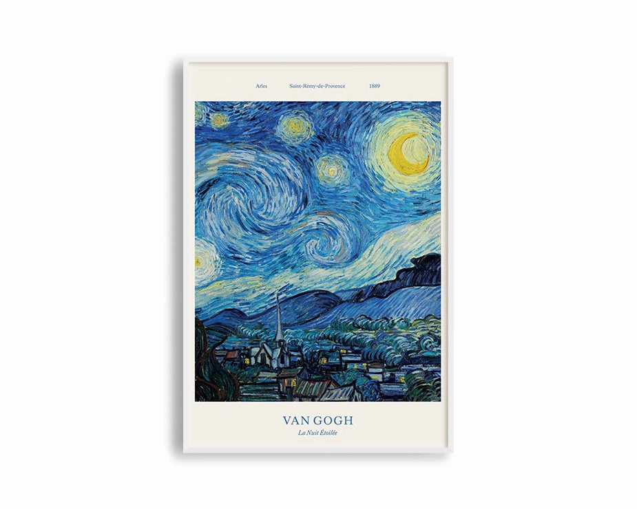 Poster Hub - La Nuit Etoilee by Vincent Van Gogh