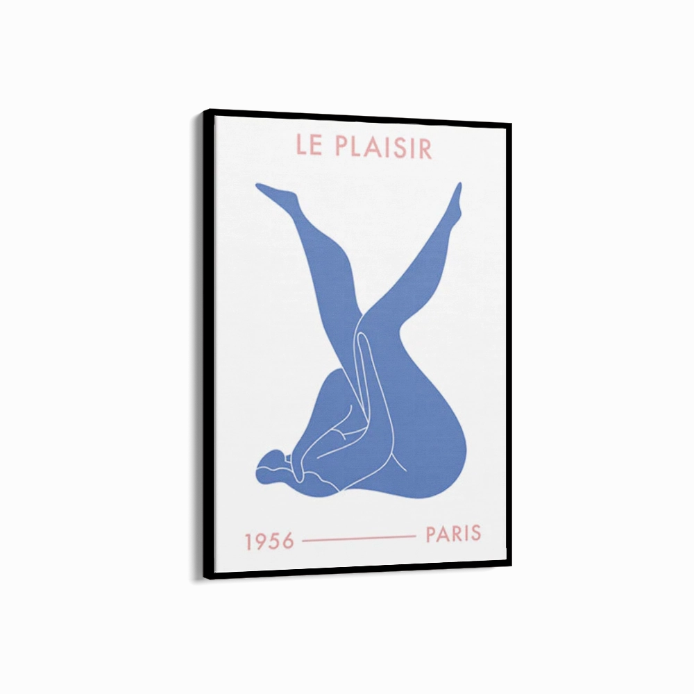 Poster Hub - La Plaisir Art Framed