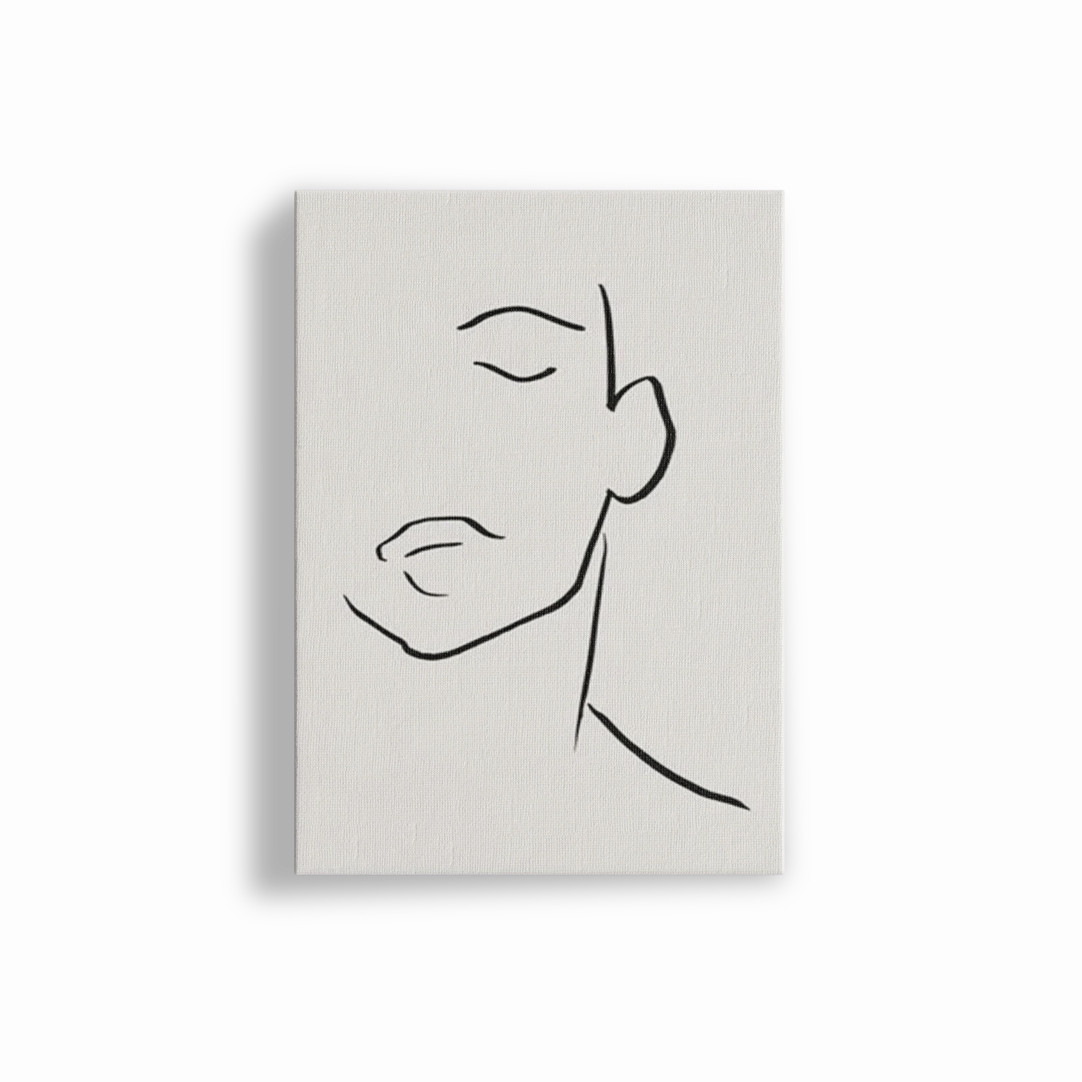 Poster Hub - Line Impression Art Framed