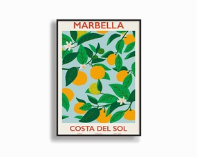 Poster Hub - Marbellamodern abstract painting decor