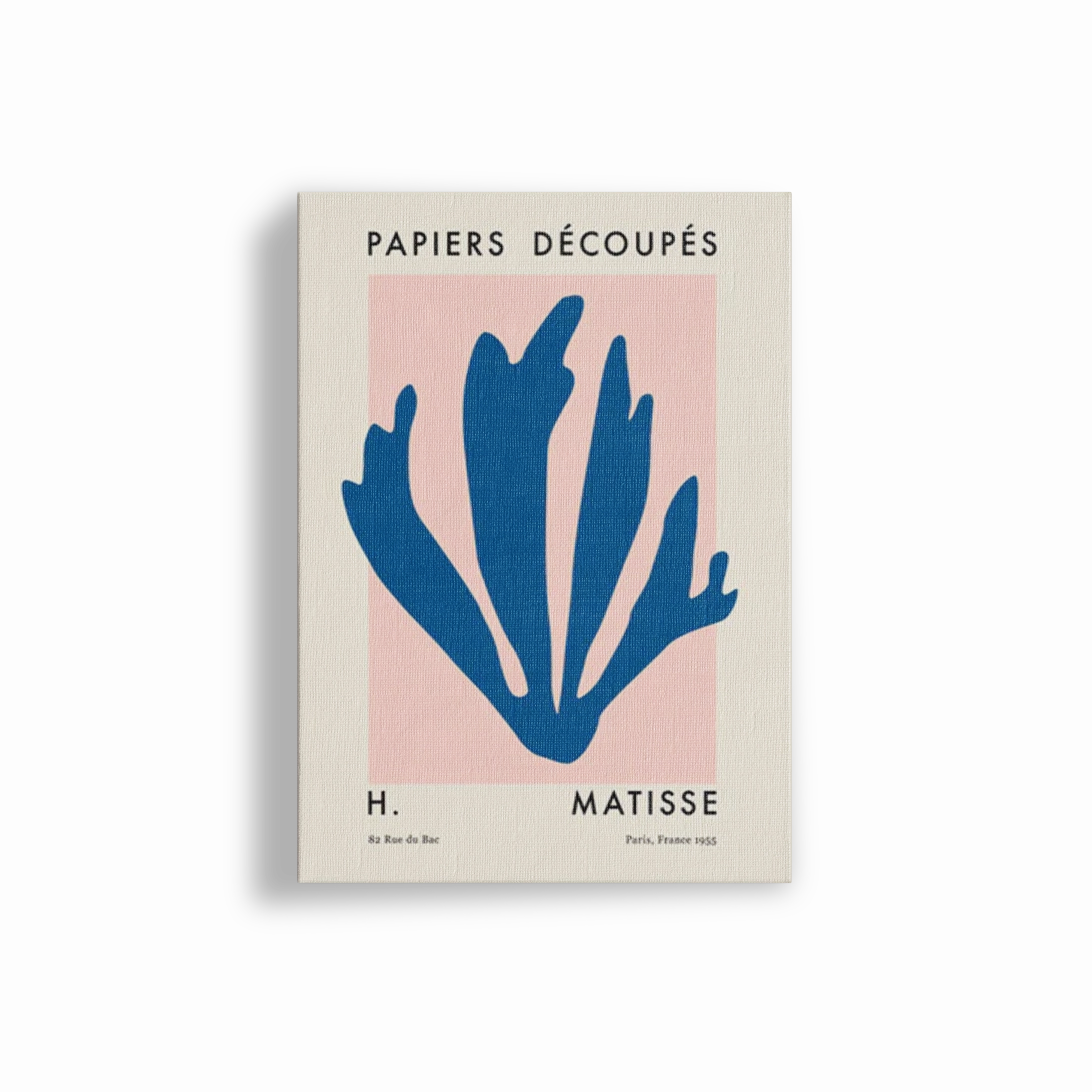Poster Hub - Matisse Cutout Blue
