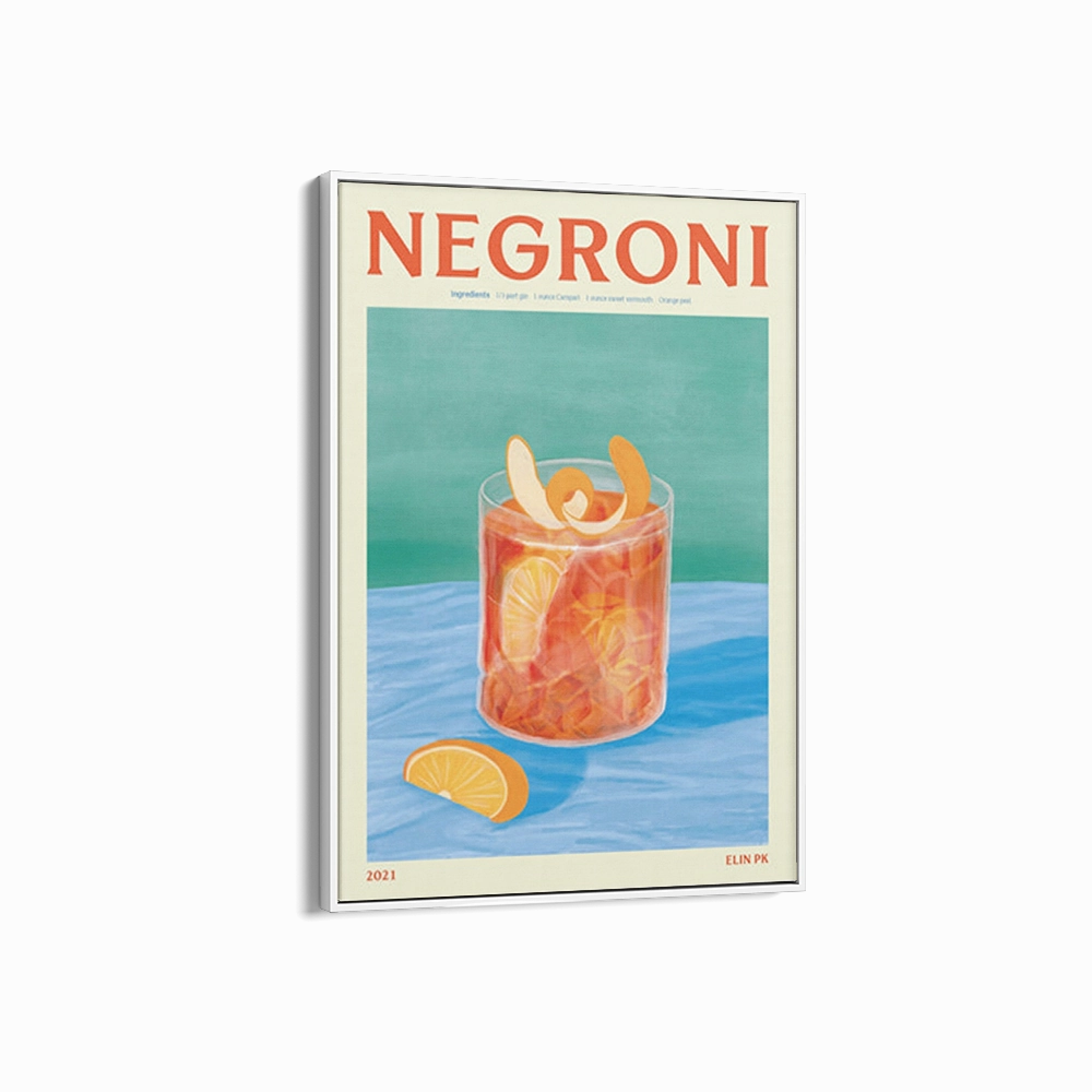 Poster Hub - Negroni Drink