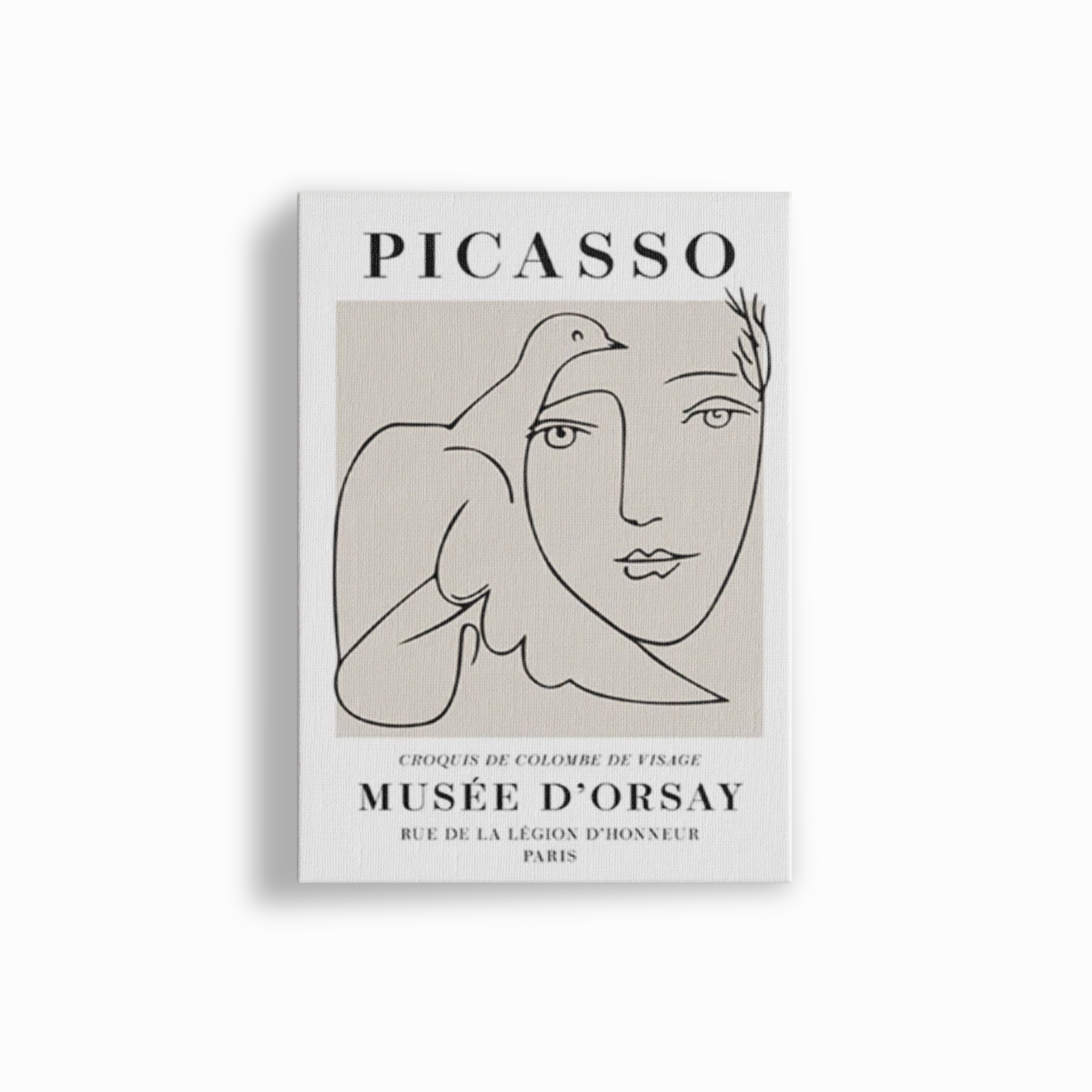 Poster Hub - Picasso Croquis Art Framed