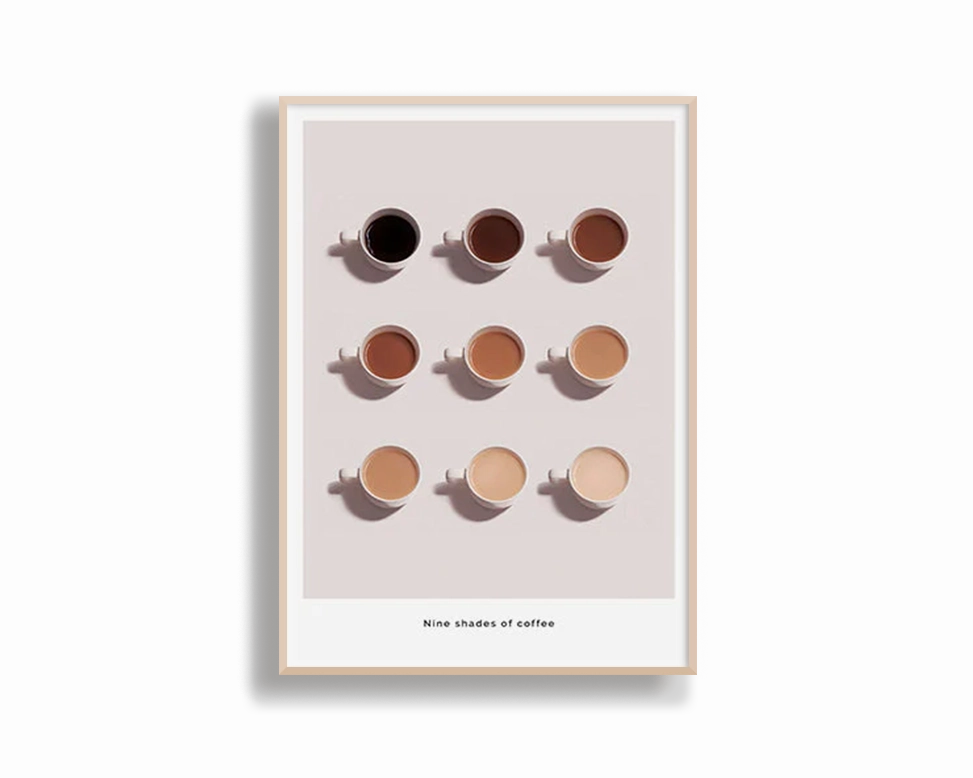 Poster Hub - Shades Of Coffee
