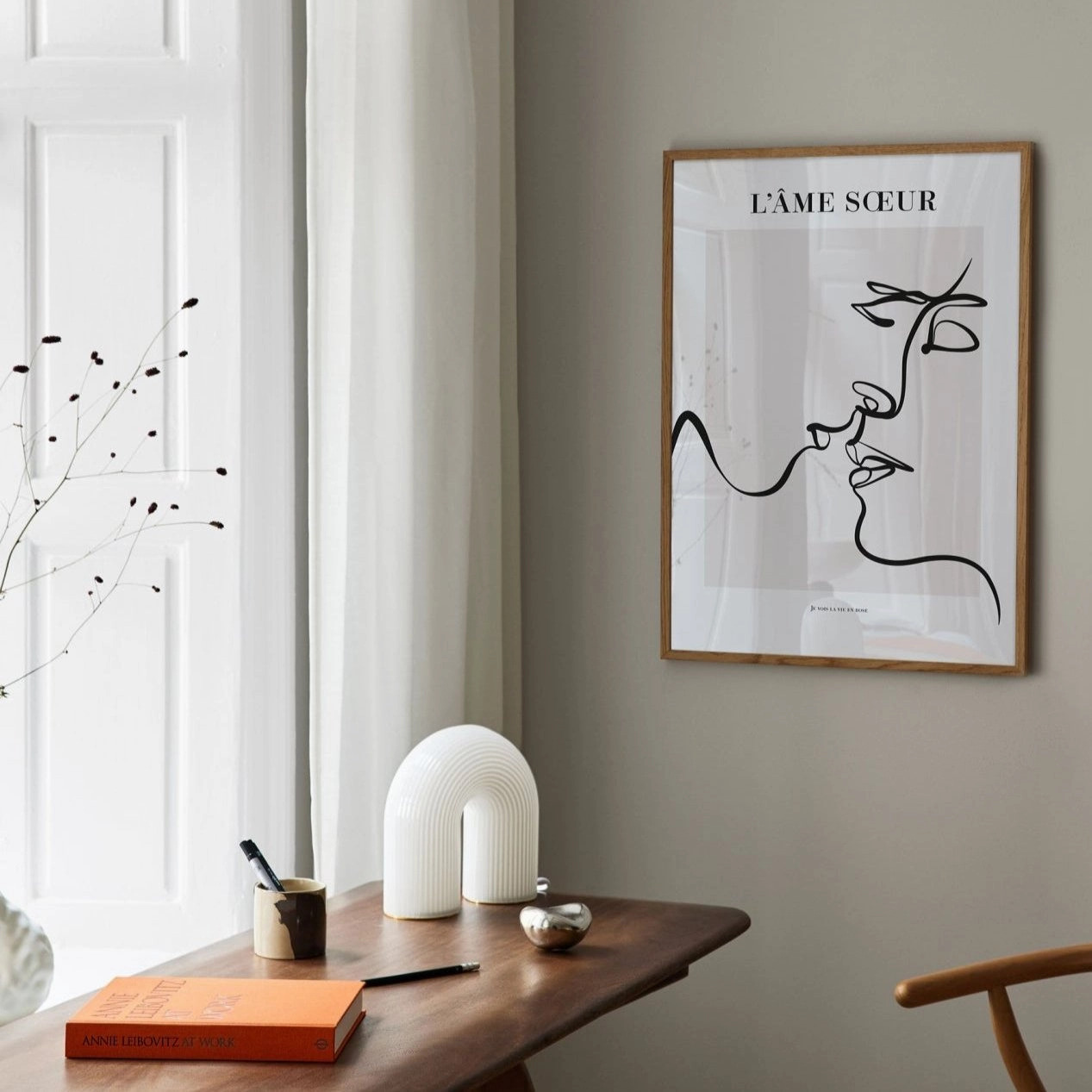 Poster Hub - Soulmate Art Framed