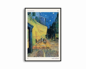 Poster Hub - Terrasse du Cafe le Soir by Vincent Van Goghnordic style wall decor