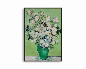 Poster Hub - The Flower of Bouquet Green Postermodern abstract painting decor