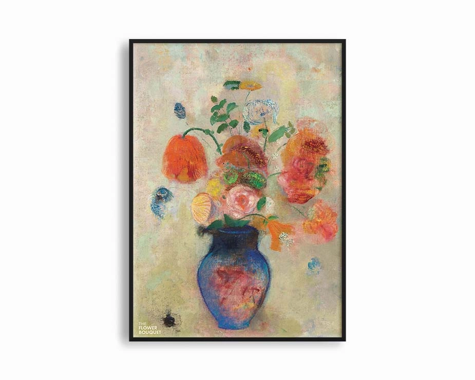 Poster Hub - The Flower of Bouquet Orange Posternordic style wall decor