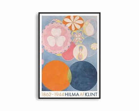 Poster Hub - The Ten Largest, No.2 by Hilma af Klint Postermodern abstract painting decor