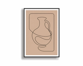Potterynordic style wall decor