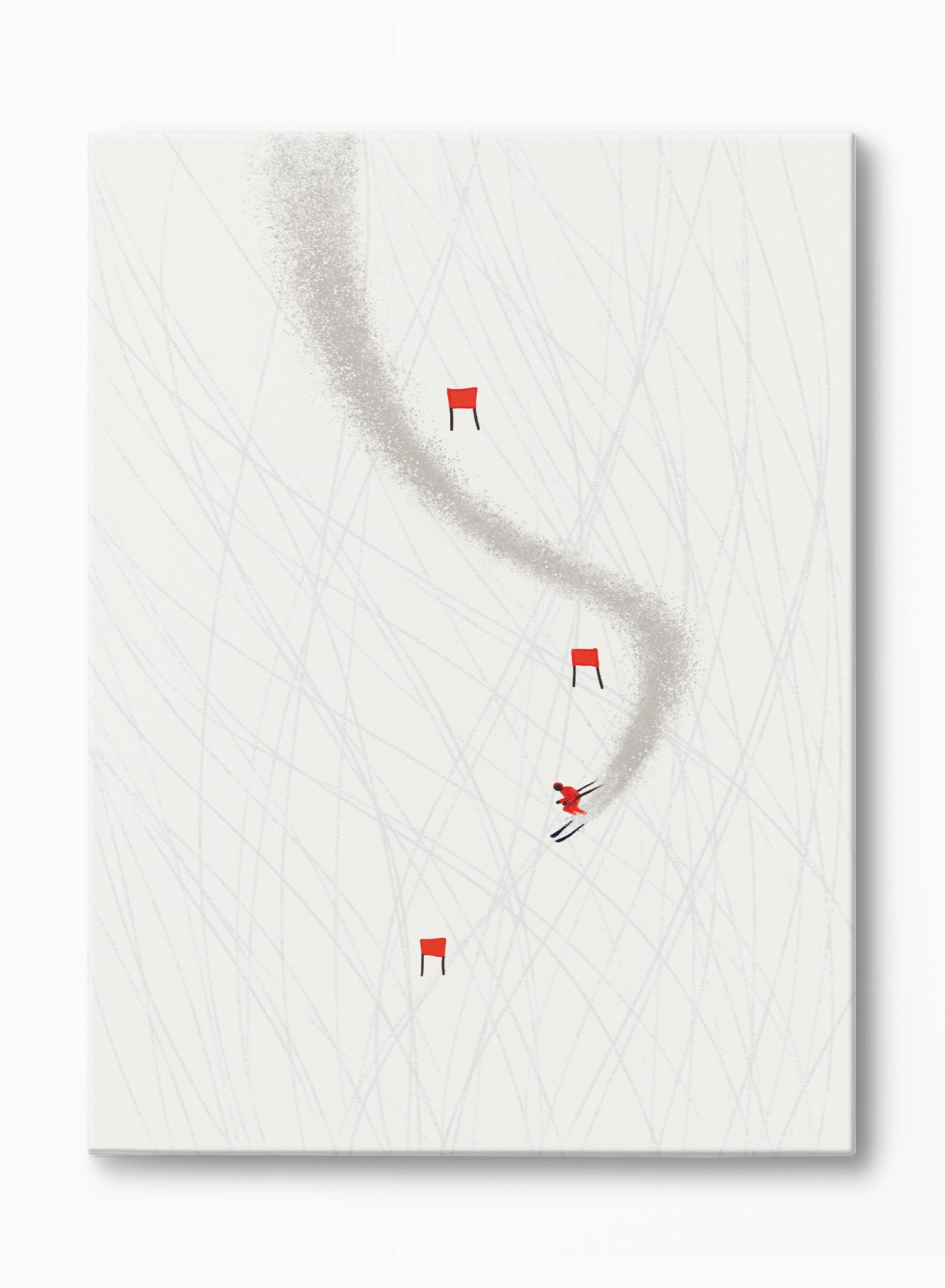 Powder Day, Canvasindoor decorative canvas print
