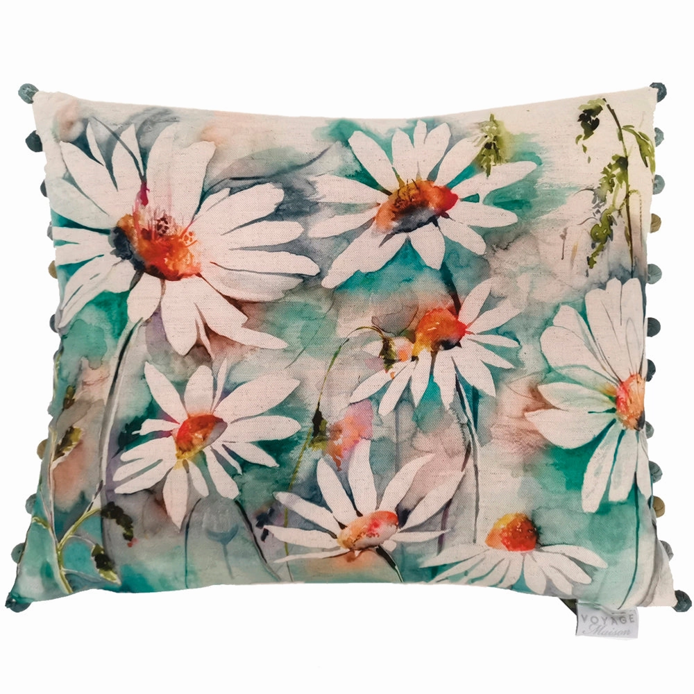 Prairie Meadows Printed Cushion Biscay