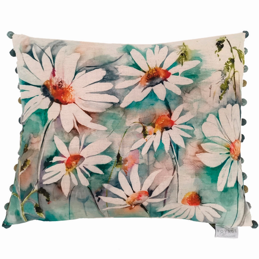 Prairie Meadows Printed Cushion Biscay