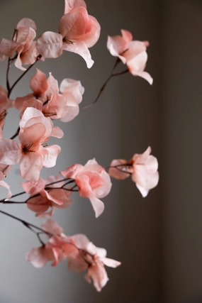 Pretty Pink Blossom Flower Stemdecorative vase ,Modern Ceramic Vase for Home Decoration 
