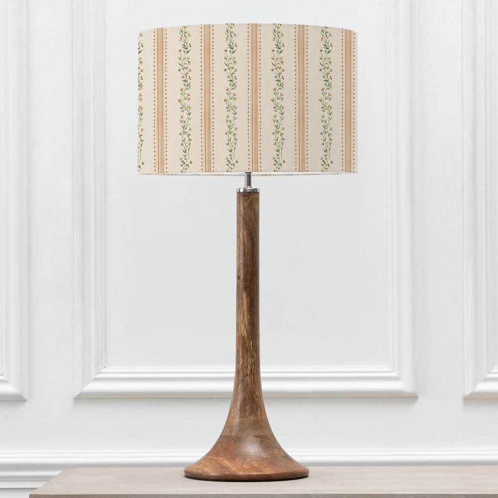 Primavera Eva & Kinross Complete Table Lamp Mango/Melba