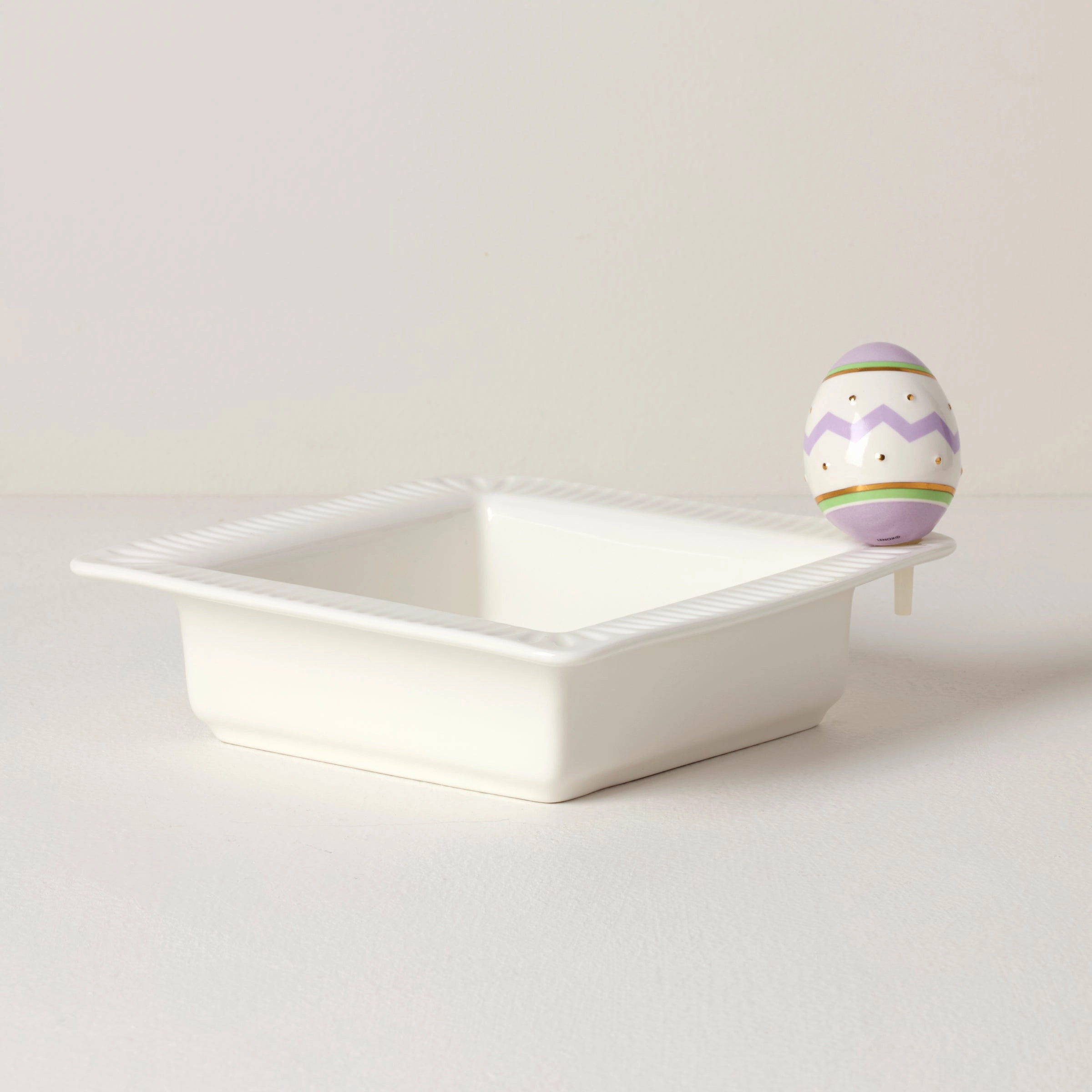Profile Poppers Square Bowl & Easter Egg Seteaster decorations ,easter centerpiece 