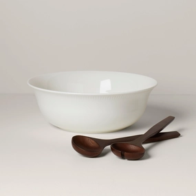 Profile Salad Bowl & Server Setthanksgiving decor ,thanksgiving centerpiece 