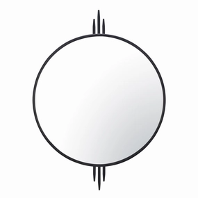 Propaganda 460MI30BL 30x41 Wall Mirror - Blackwall mounted decorative mirror,full length dressing mirror