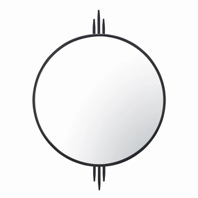 Propaganda 460MI30BL 30x41 Wall Mirror - Blackwall mounted decorative mirror,full length dressing mirror
