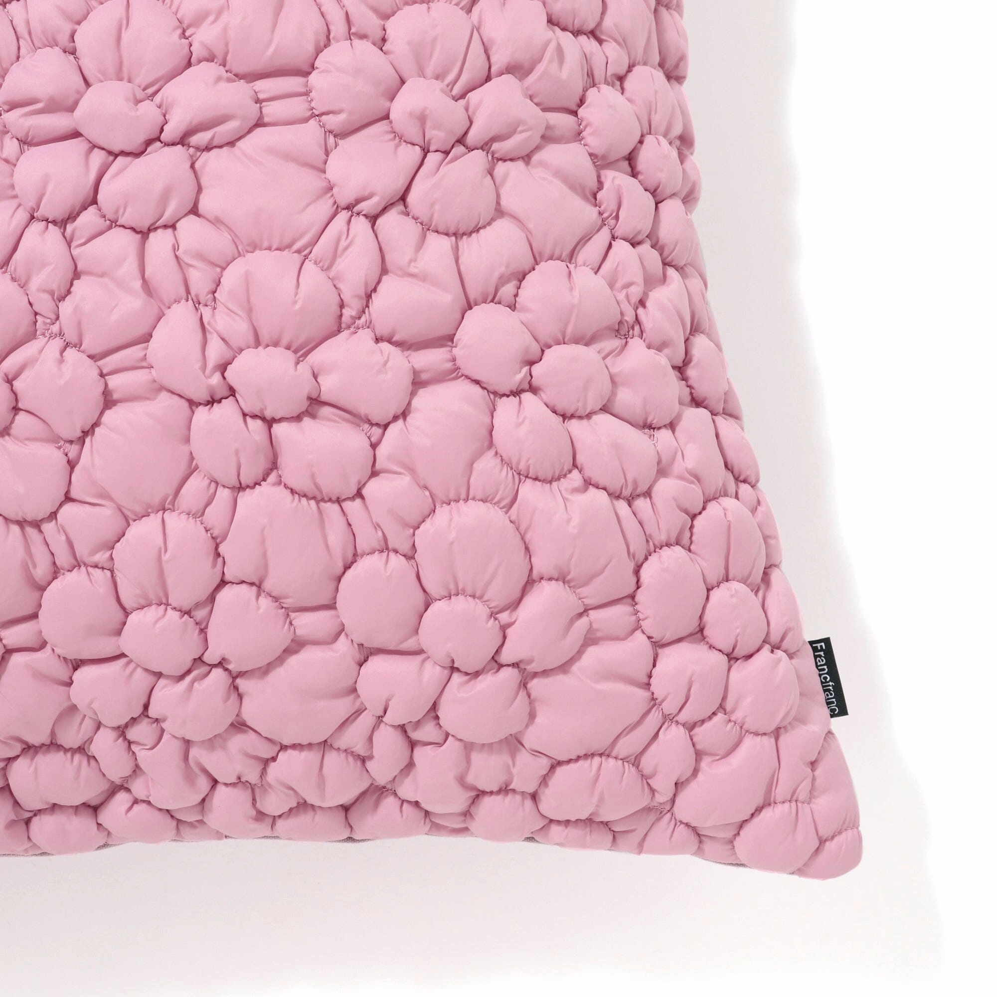 Quilt Flower Cushion Cover 450 X 450 Purple