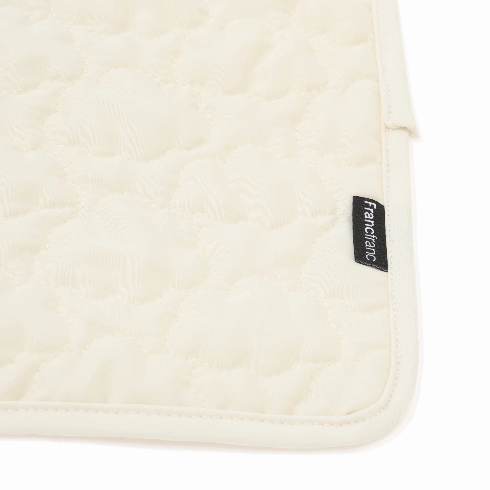 Quilted Mini Lunch Mat Cloud White