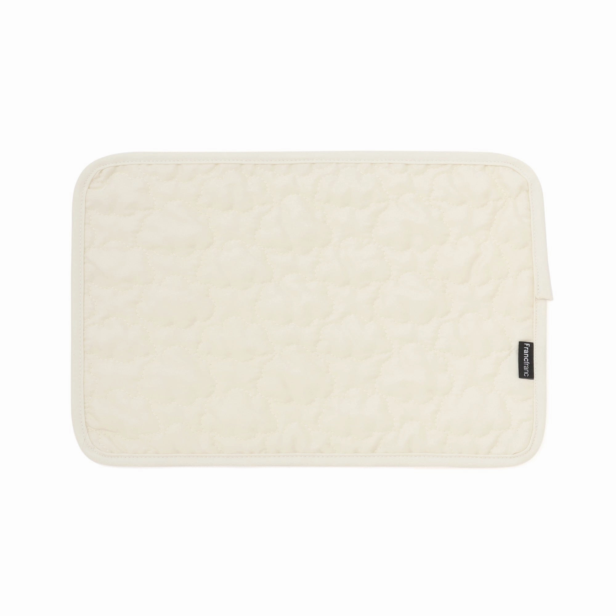 Quilted Mini Lunch Mat Cloud Whitewaterproof oil-proof tablecloth