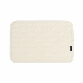 Quilted Mini Lunch Mat Cloud Whitewaterproof oil-proof tablecloth