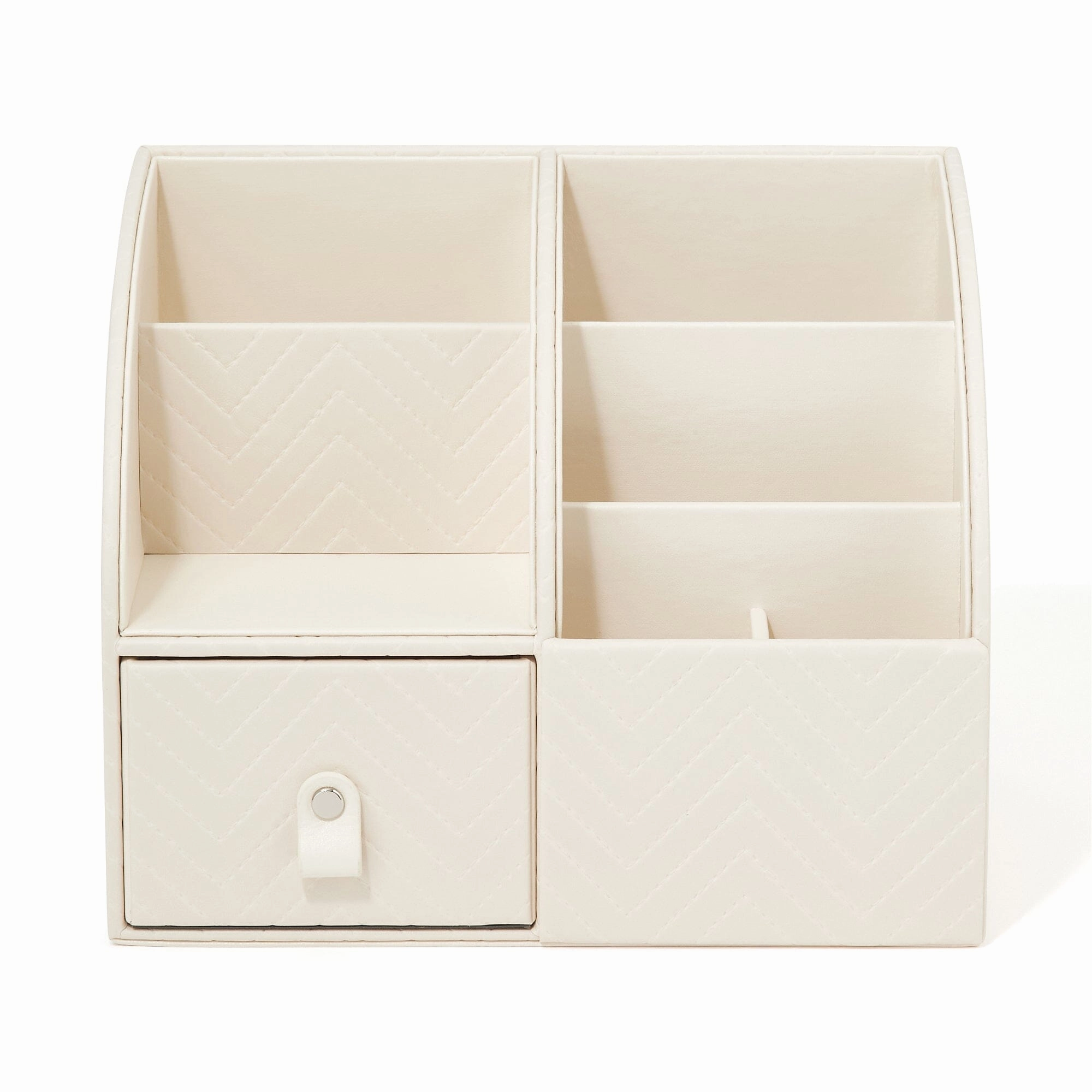 Quilting Desk Organizer Large Ivory