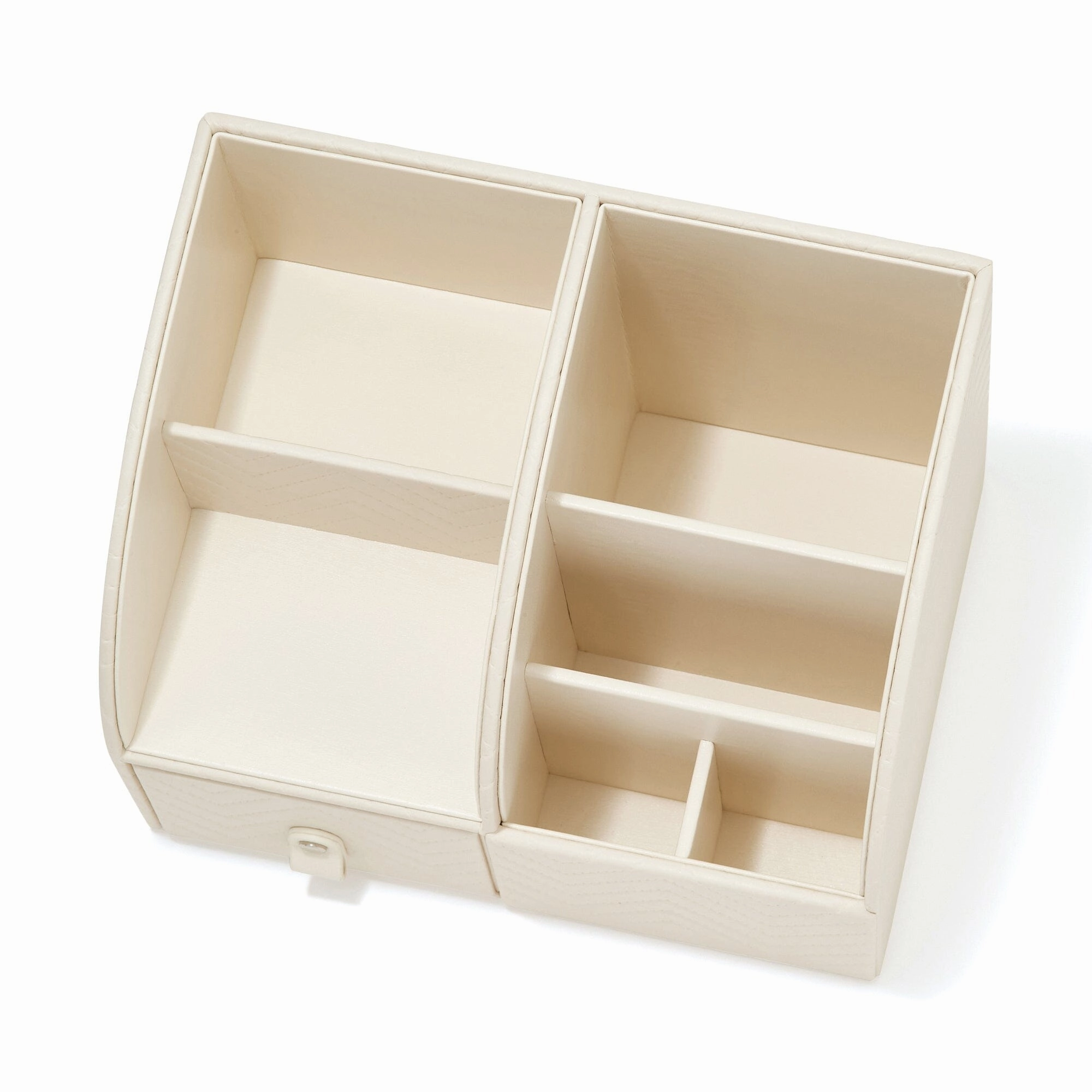 Quilting Desk Organizer Large Ivory