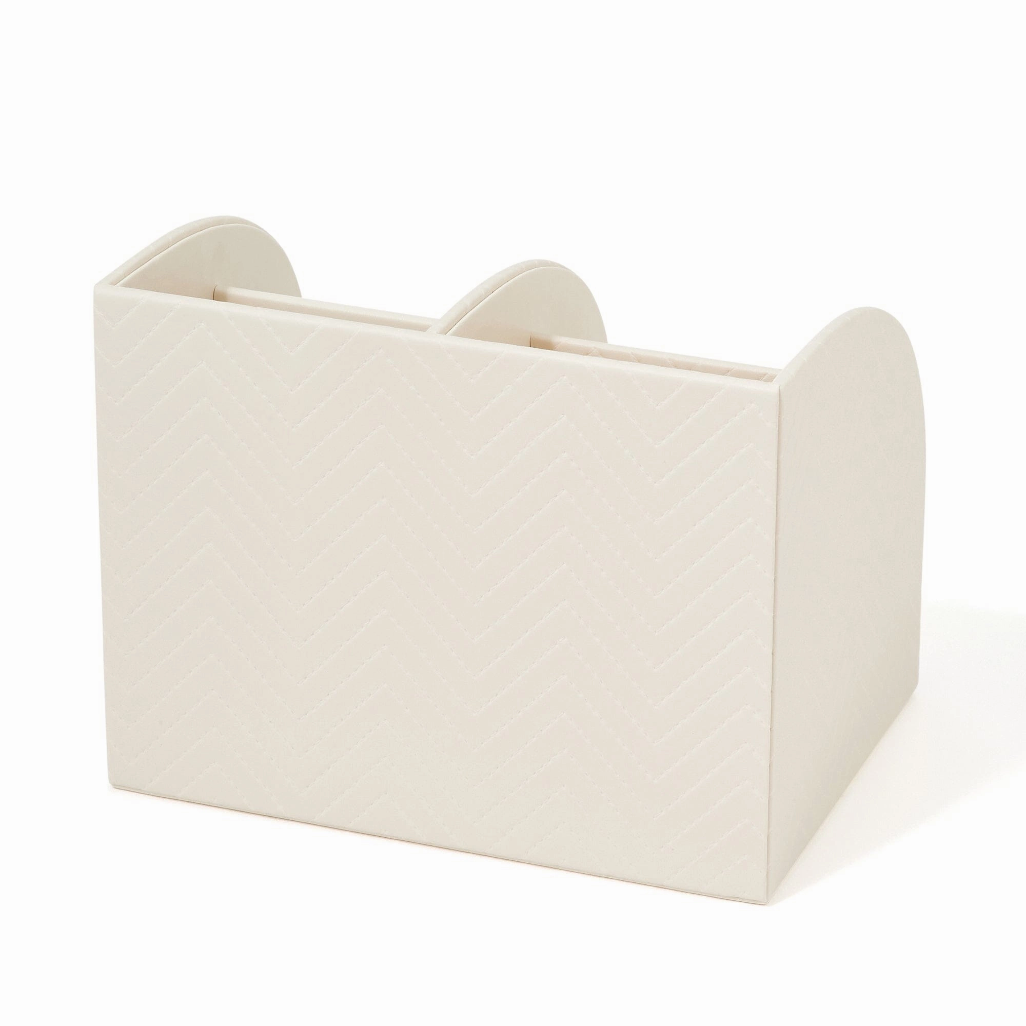 Quilting Desk Organizer Large Ivory