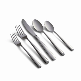 Rachel Mirror 20 Piece Flatware Seteco-friendly bamboo fiber tableware set 