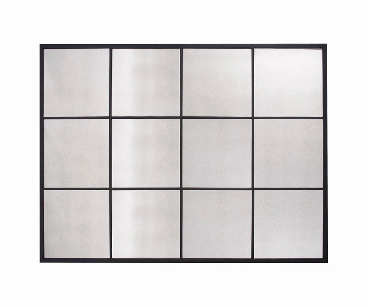 Racine Windowpane Mirrorwall mounted decorative mirror,full length dressing mirror