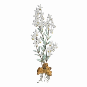 Radican White Orchid Wallbedding sets ,throw blankets 