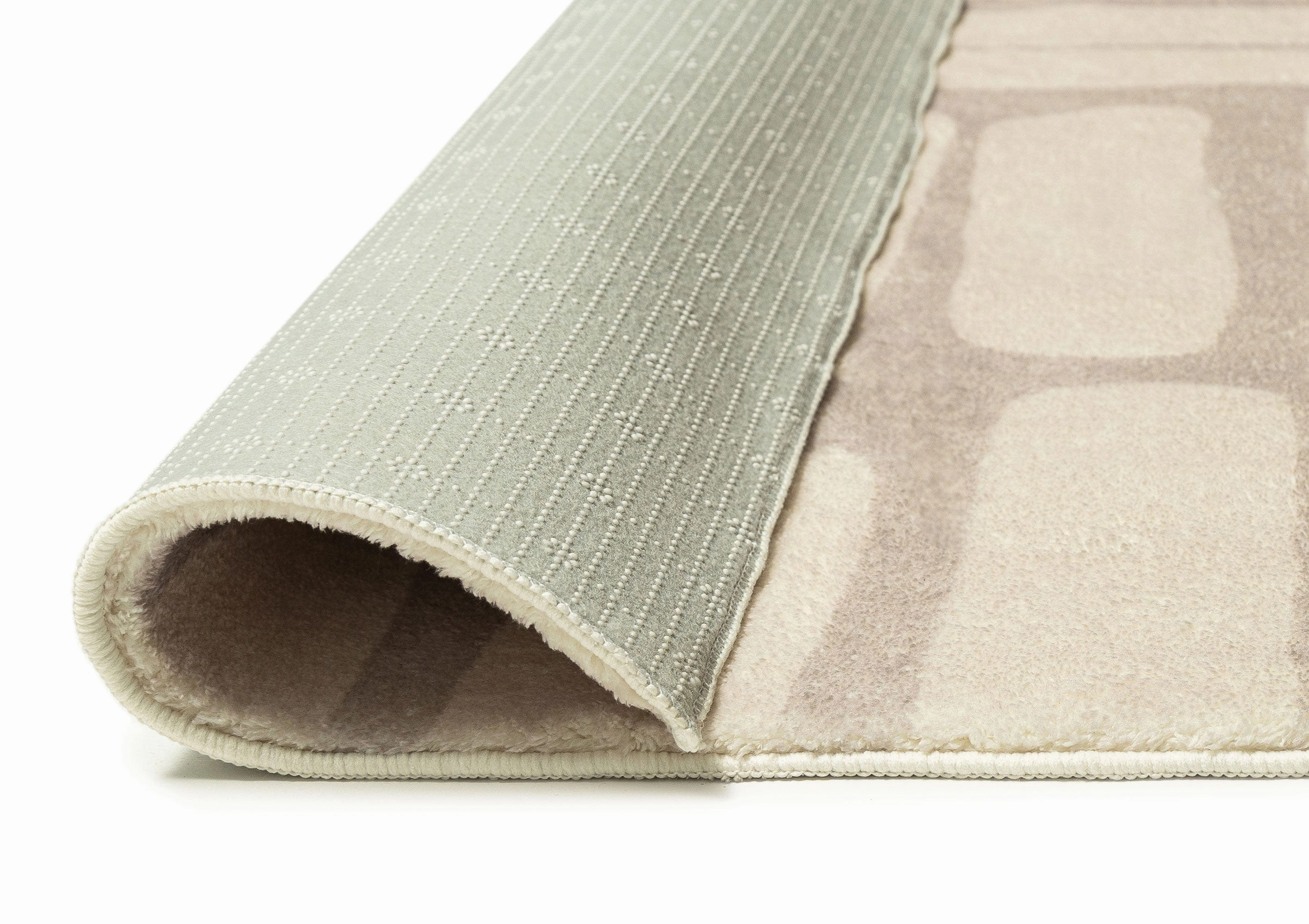 Raquel Grey Abstract Pattern Washable Rug *NO RETURNS UNLESS FAULTY