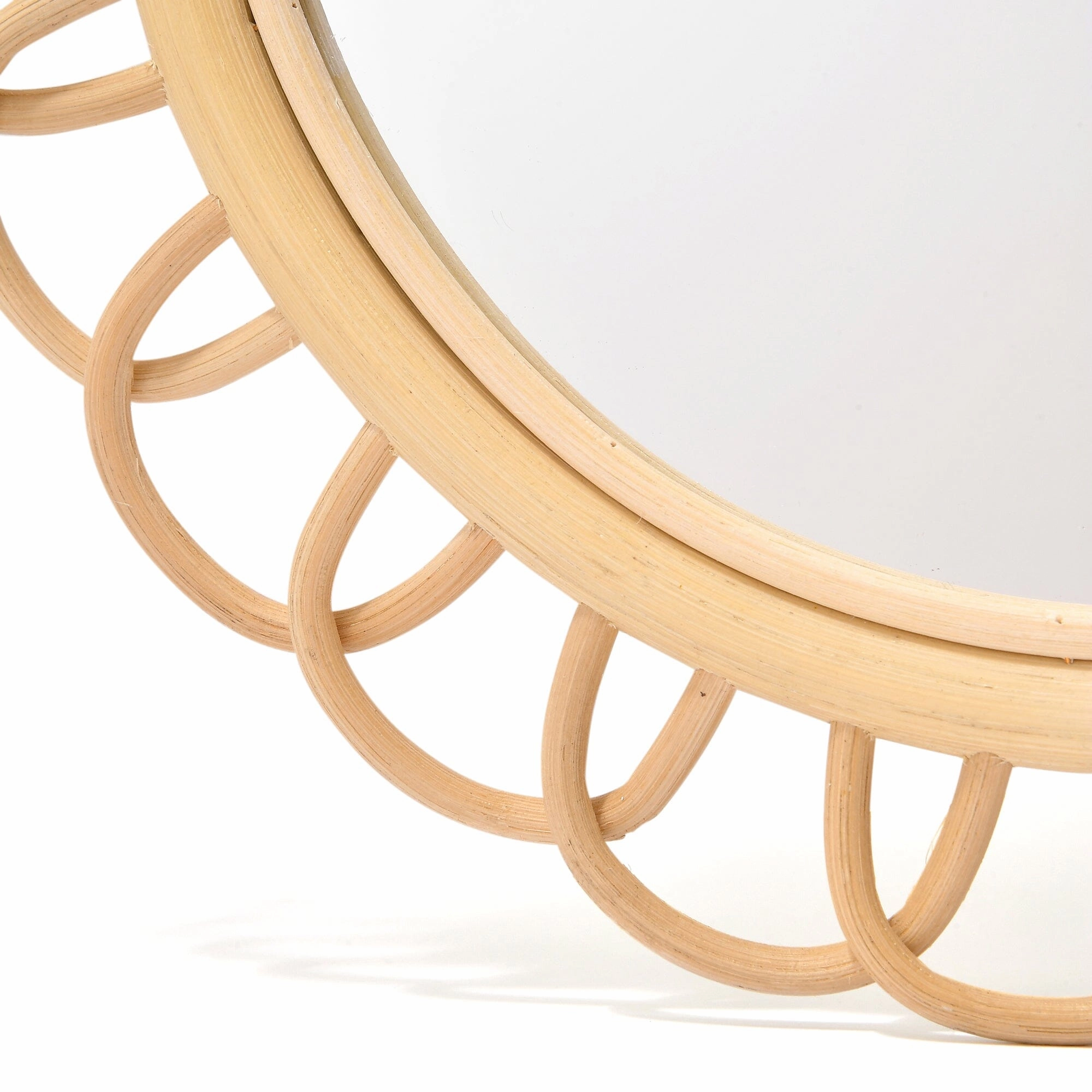 Rattan Mirror W350D15H720 Large