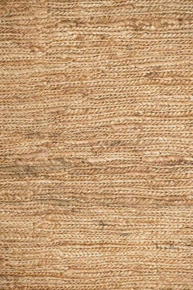 Raven Natural Tan Braided Jute Rug *NO RETURNS UNLESS FAULTY