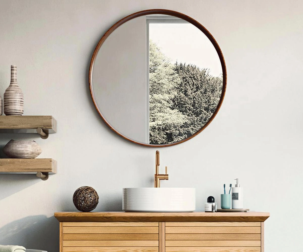 Reagan Round Mirror