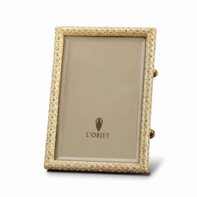 Rectangular Pave Frame 5 x 7 - Golddecorative photo frame ,personalized photo frame 
