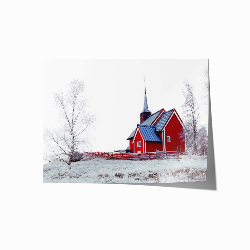 Red Church Landscape