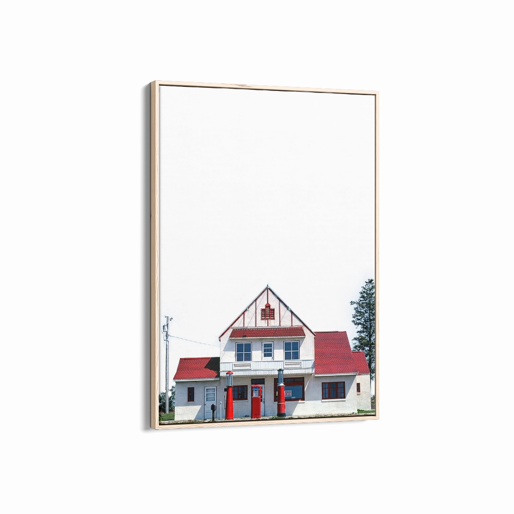 Red House Portrait