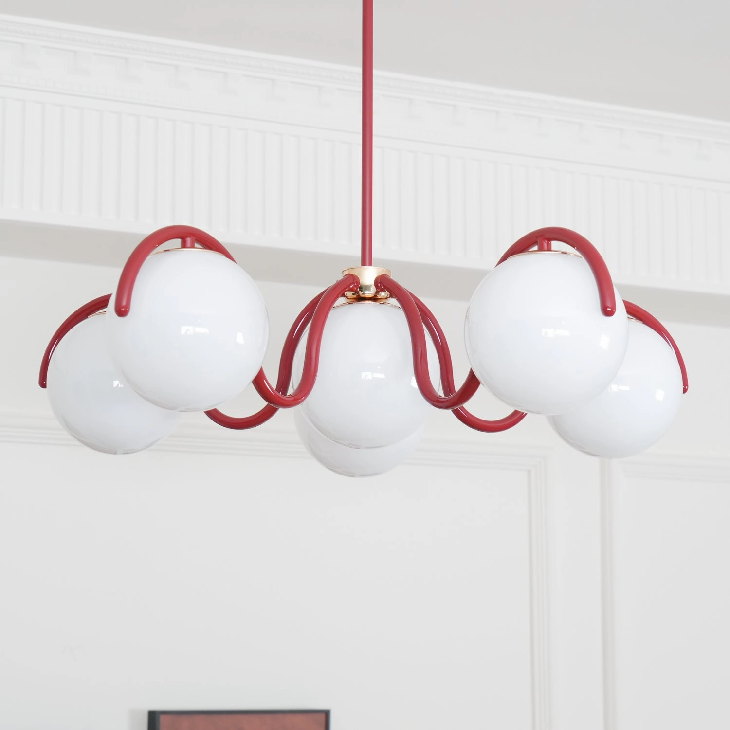 Reedway Curve Linear Chandelier