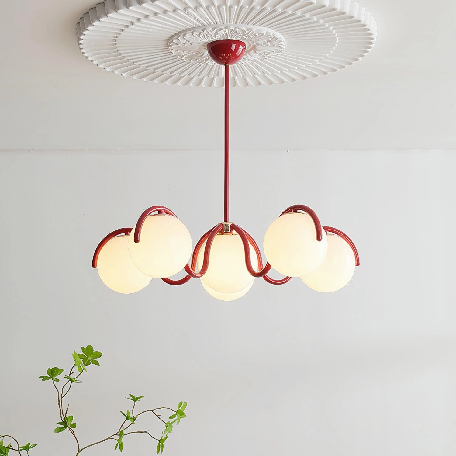 Reedway Curve Linear Chandelier