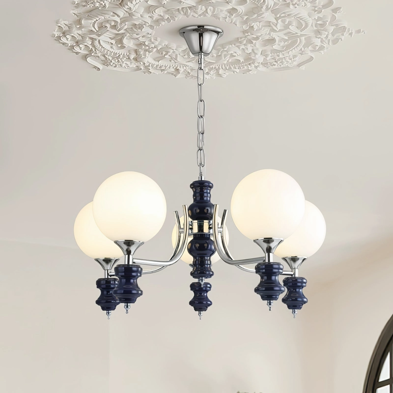 Regal Orb Chandelier