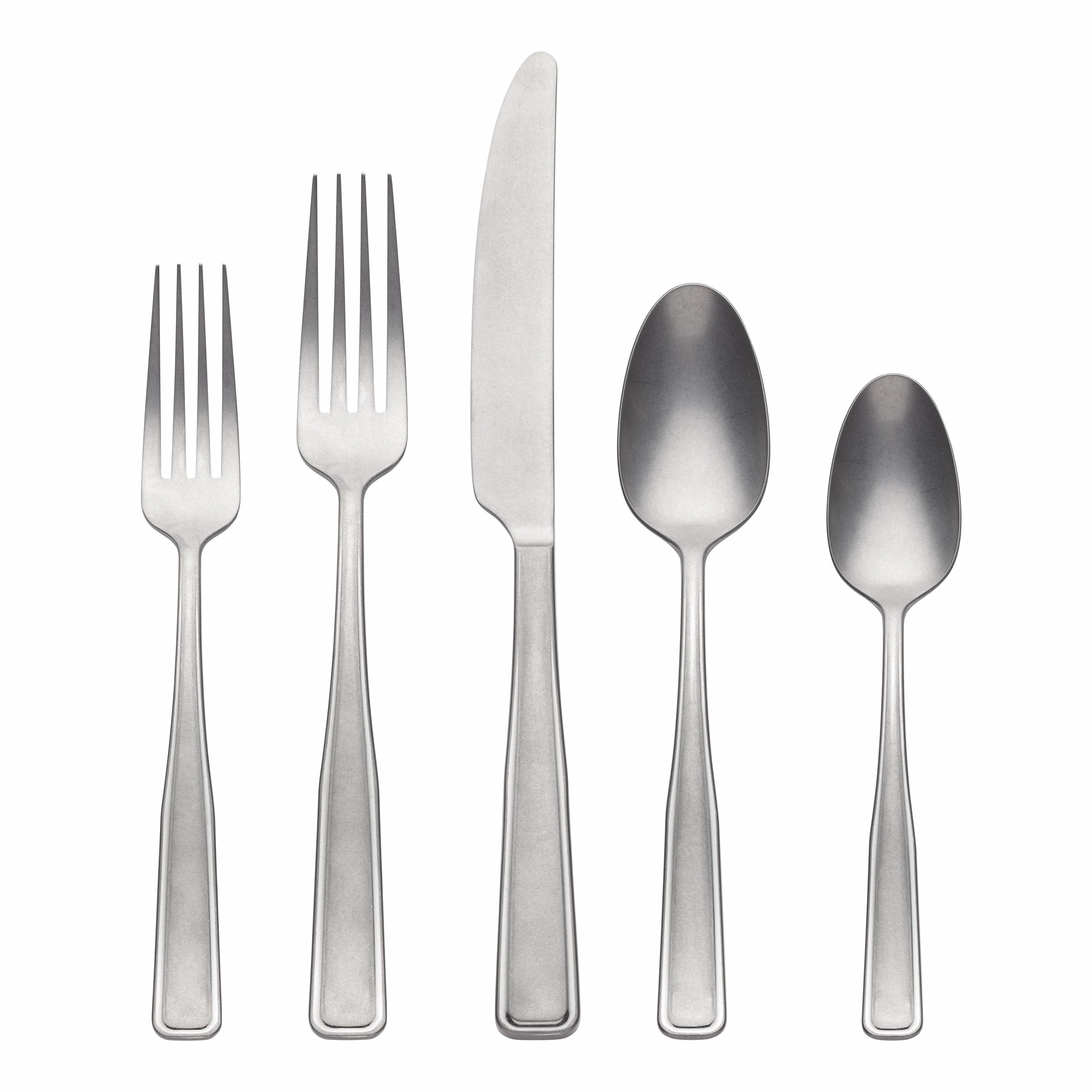 Reid Vintage 20 Piece Flatware Seteco-friendly bamboo fiber tableware set 