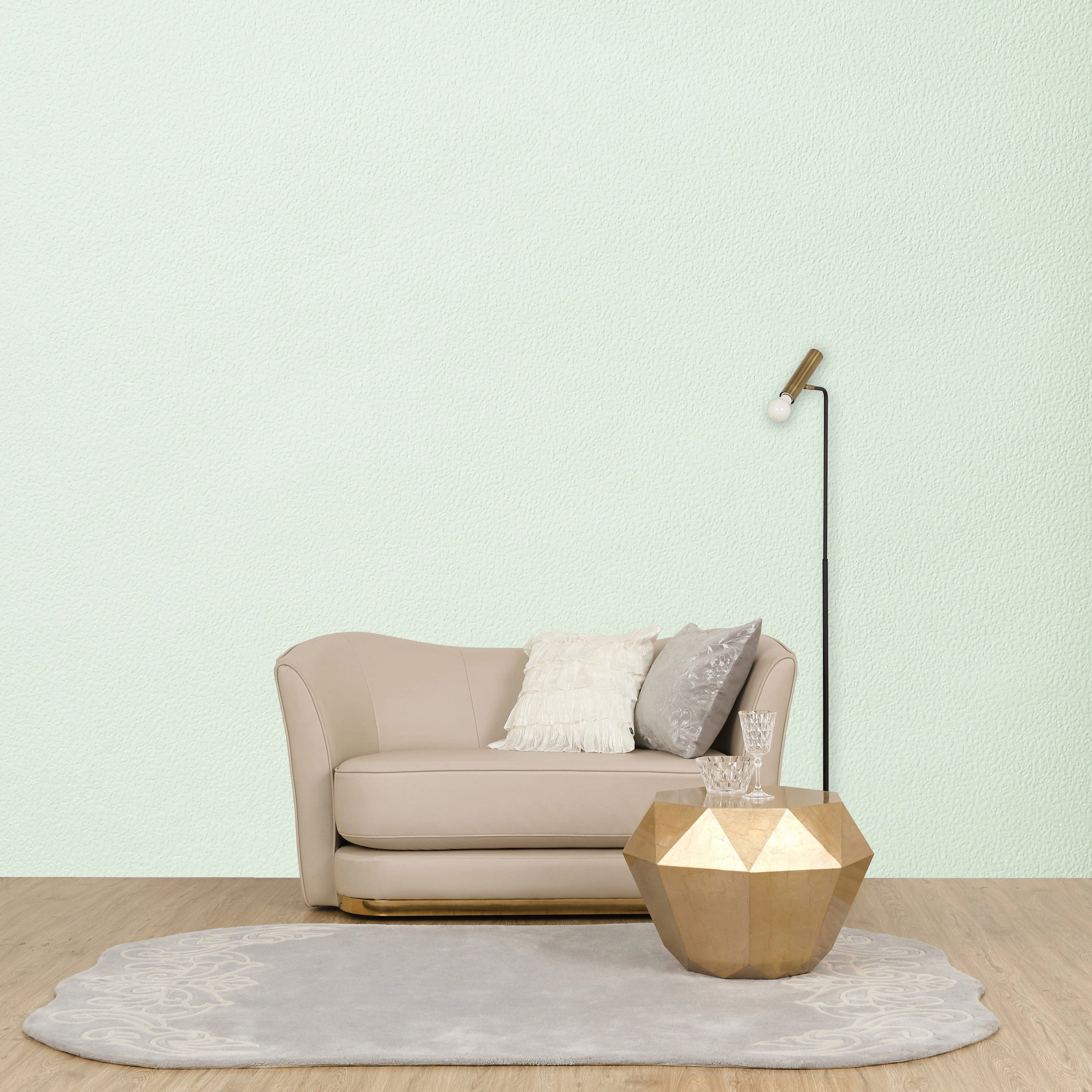 Removable Wallpaper Color  Minthome decor ,wall decor 