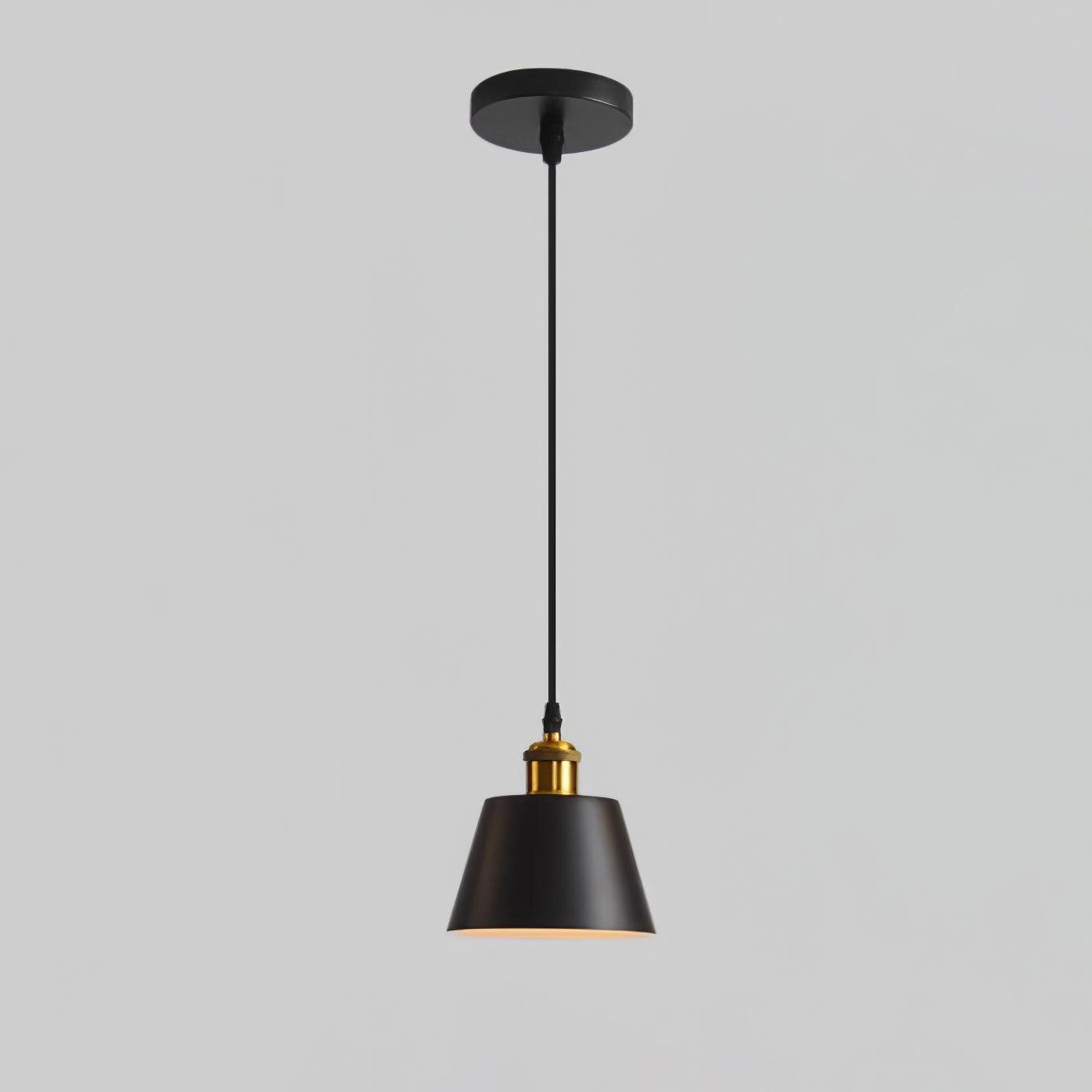 Resin Geometric Pendant Lamp