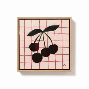 Retro Cherry Art Boardhome decor ,wall decor 