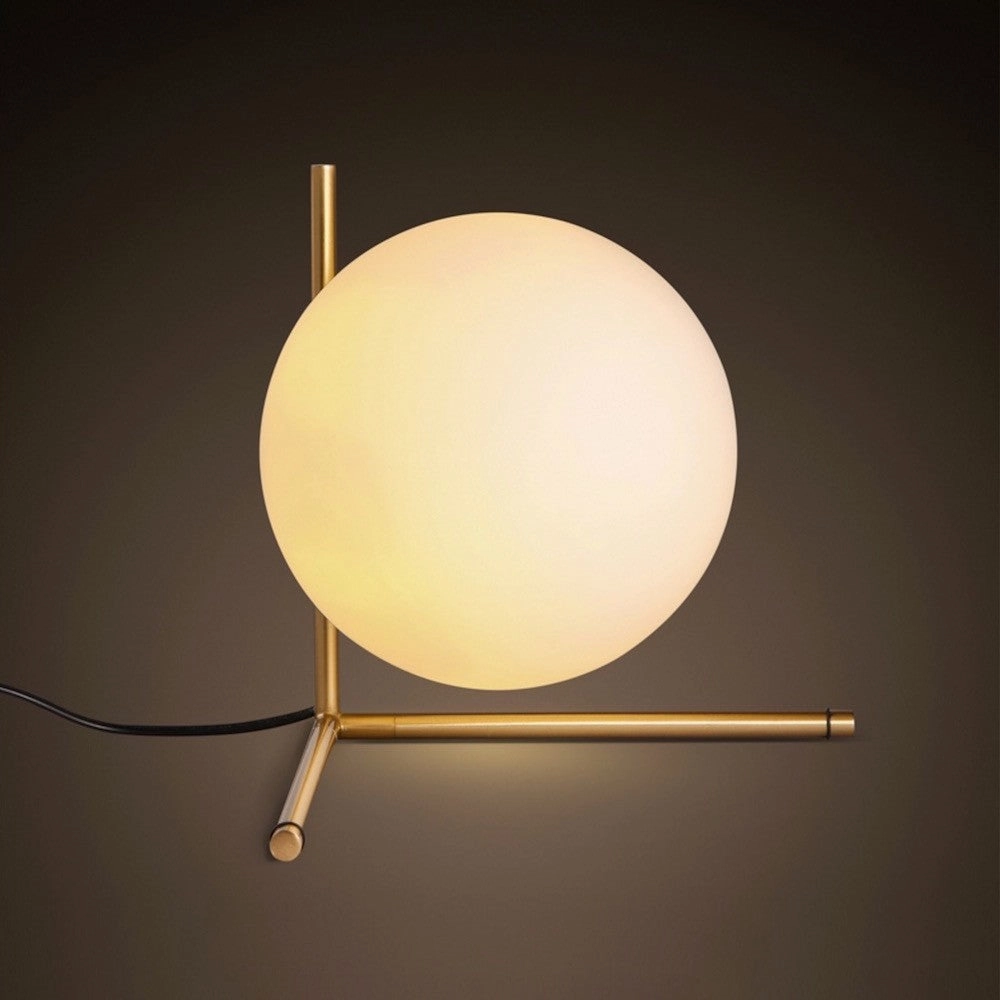 Retro Modern Brass Table Lamp